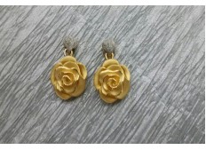 916 Gold Earrings